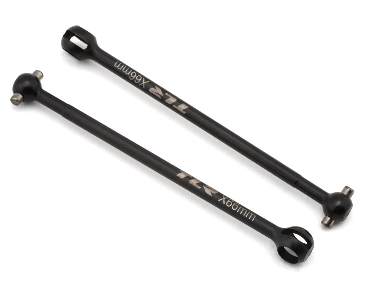 TLR CVA Driveshaft Bones, X66mm, 2pcs, 22X - TLR-1105