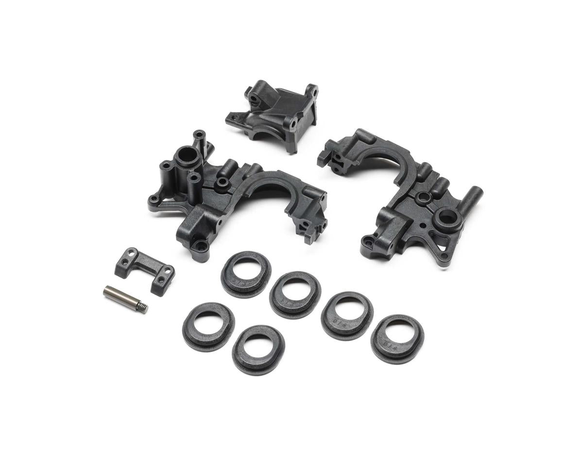 TLR Gearbox Set, Rear Sway Bar Mount, Idler Shaft, 22X, 22X-T - TLR-1106