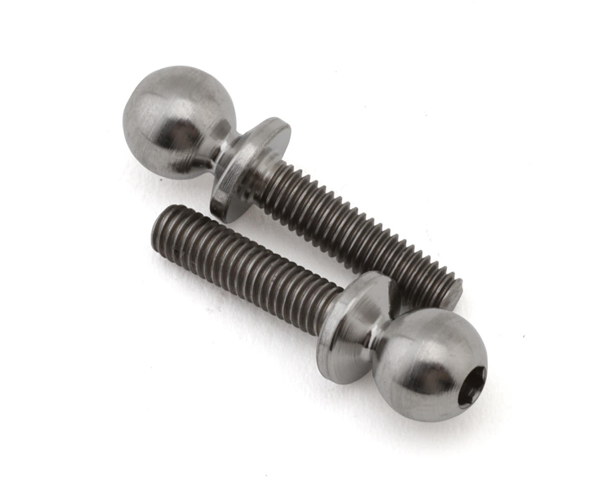 TLR 5.8 x 12mm Titanium Ball Studs, 2pcs, 22X, 22X-4 2.0, 22X-T - TLR-1130