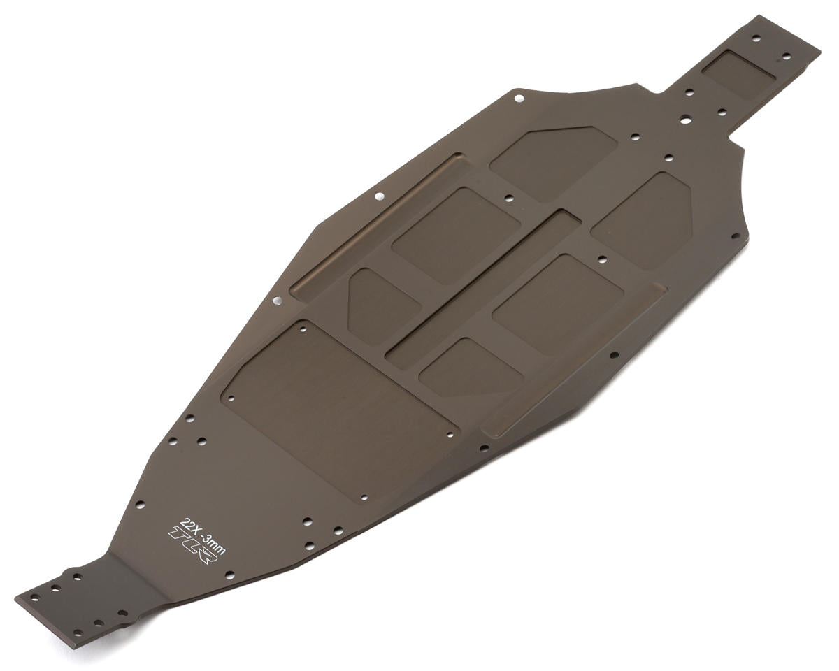 TLR 2mm Chassis, +3mm Length, 22X - TLR-1163