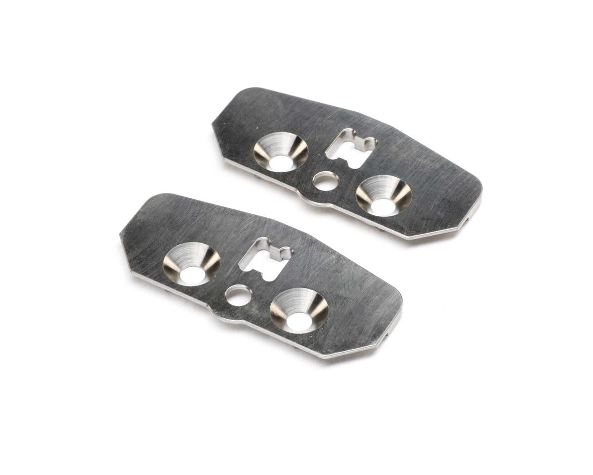TLR +1 Titanium Adjustable Chassis Skid Plate, 2pcs, 8X 2.0 - TLR-1228