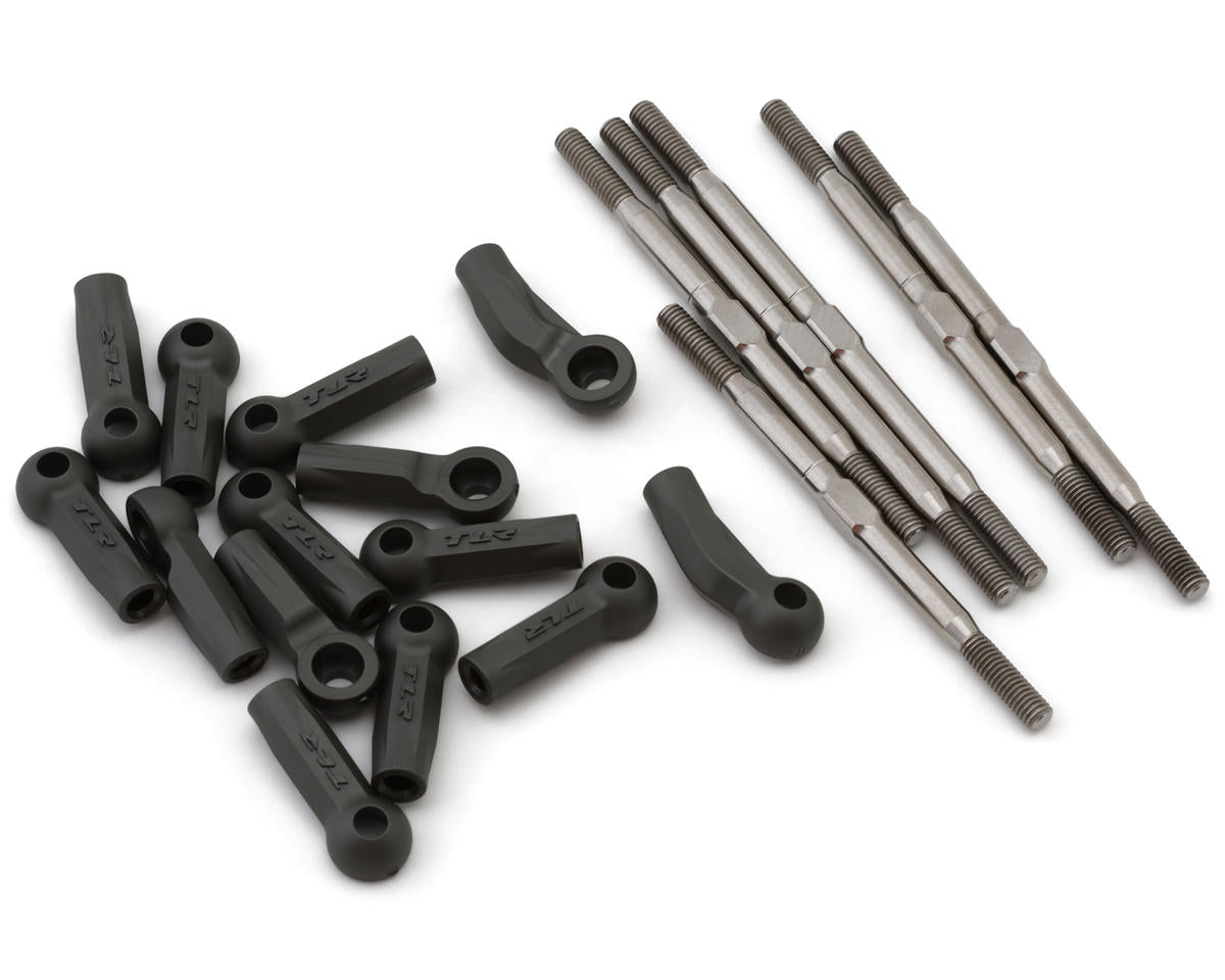 TLR HD Turnbuckle Kit, Titanium, 22X-T - TLR-1247