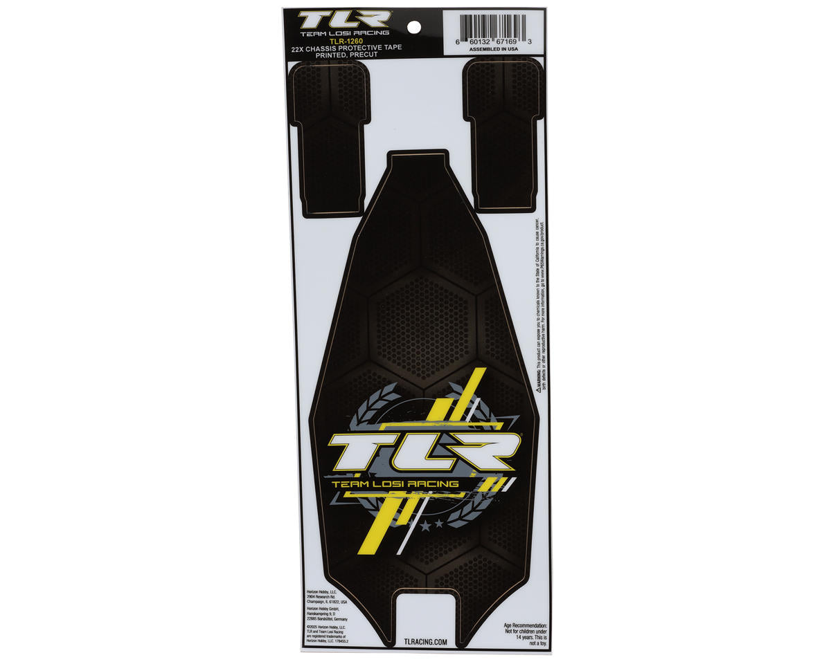 TLR Precut Chassis Protective Tape, 22X - TLR-1260