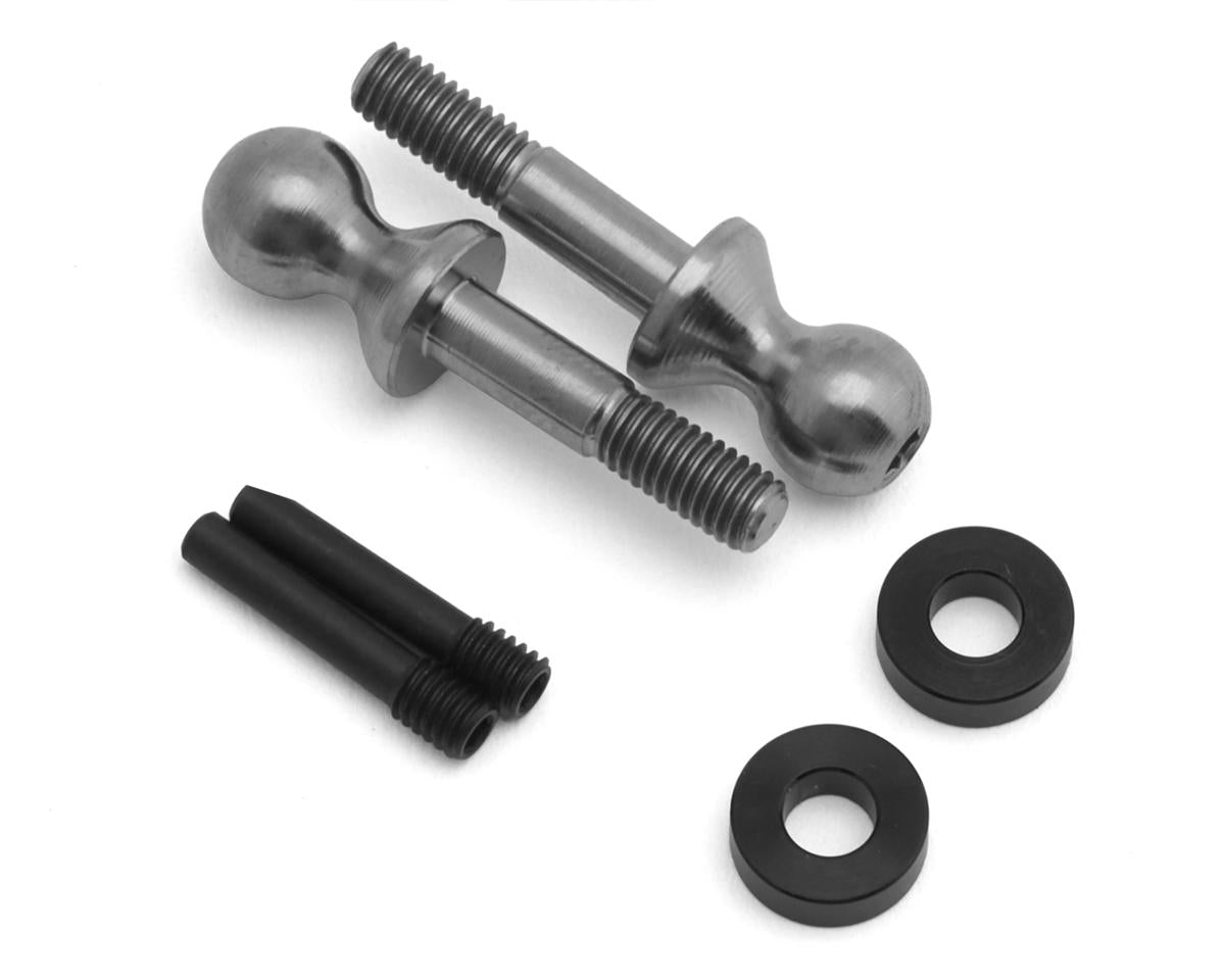 TLR Titanium Snap Fit Shock Shock Standoff, 2pcs, 22X-4 2.0 - TLR-1271