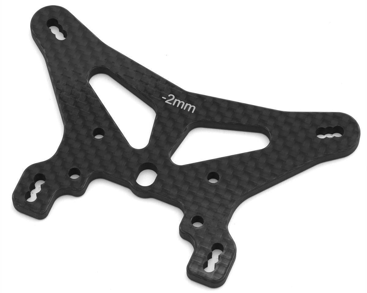 TLR -2mm Carbon Rear Shock Tower, 22X-4 2.0 - TLR-1285