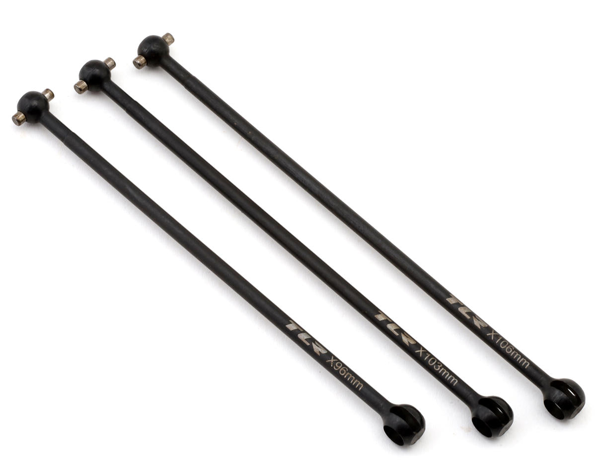 TLR 96mm, 103mm and 106mm CVA Driveshaft Bones, 22X-4 2.0 - TLR-1291