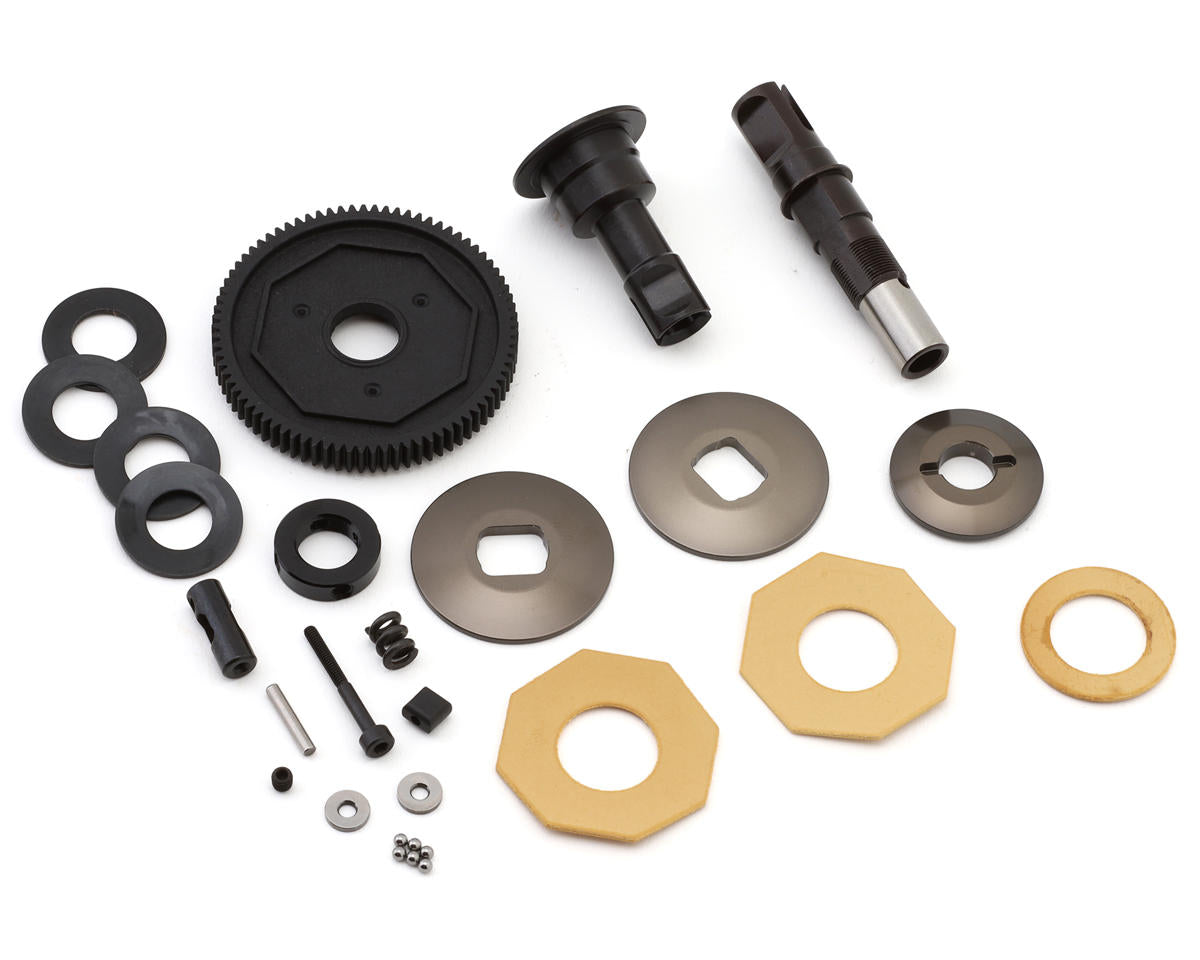 TLR Complete Decoupled Slipper Assembly, 22X-4 2.0 - TLR-1298