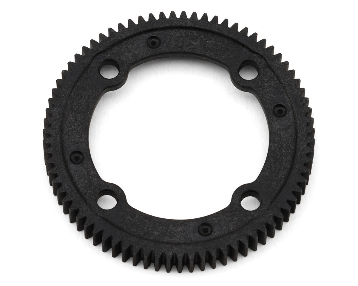 TLR 75T Center Diff Spur Gear, 22X-4 2.0 - TLR-1355