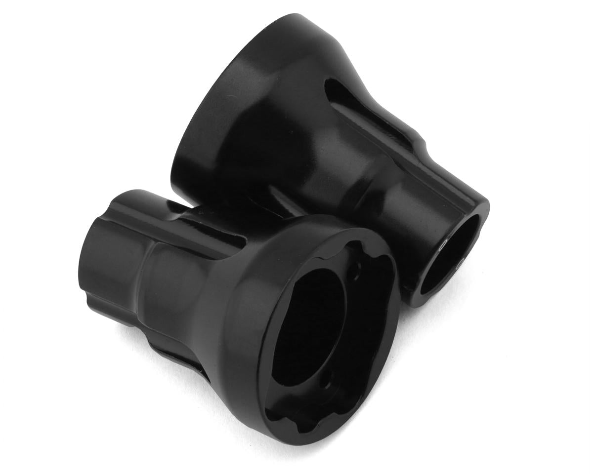 TLR144004 TLR Black Aluminium 0 Deg Rear Axle Mount Set, LMT, Tuned LMT Losi
