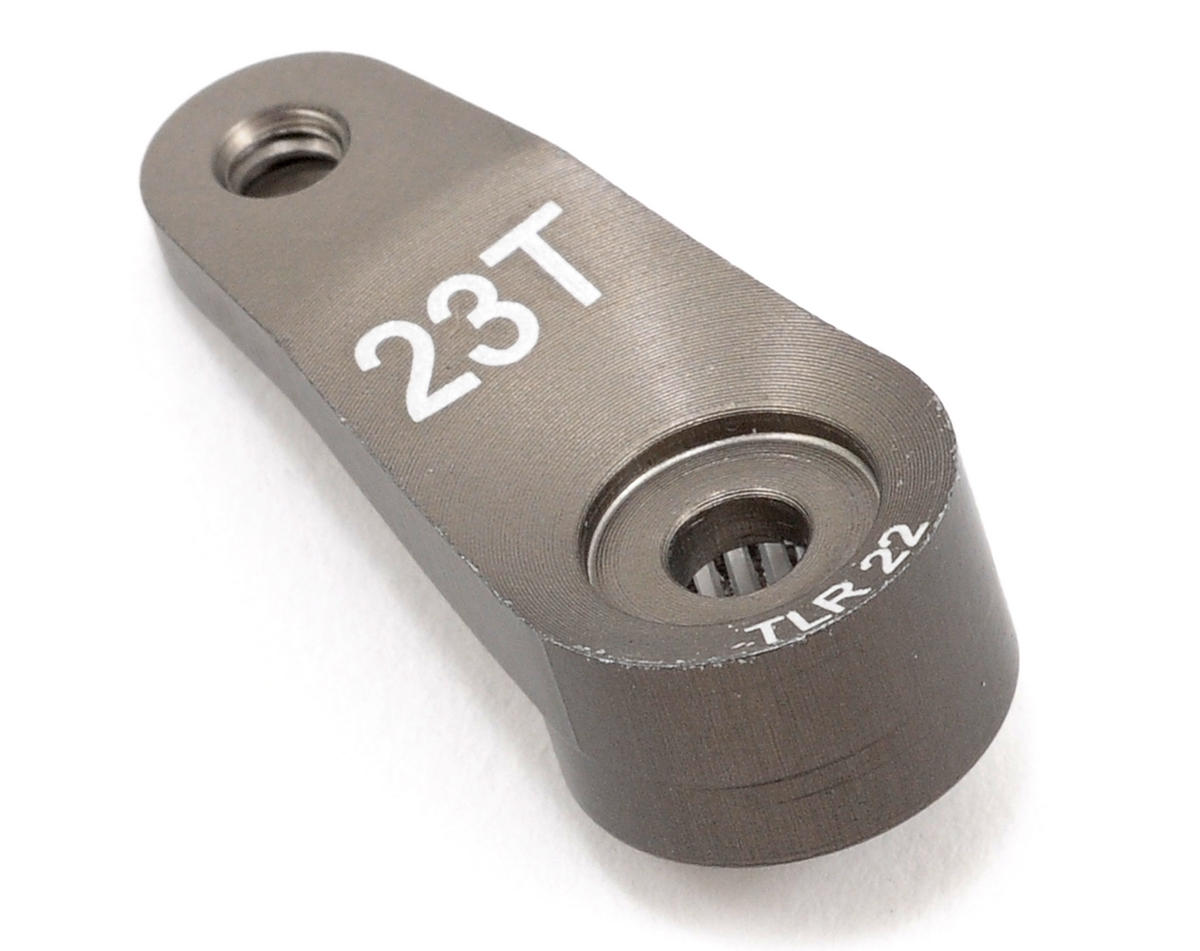 TLR1555 TLR Servo Horn, 23T, Aluminum, 22 (JR) Losi
