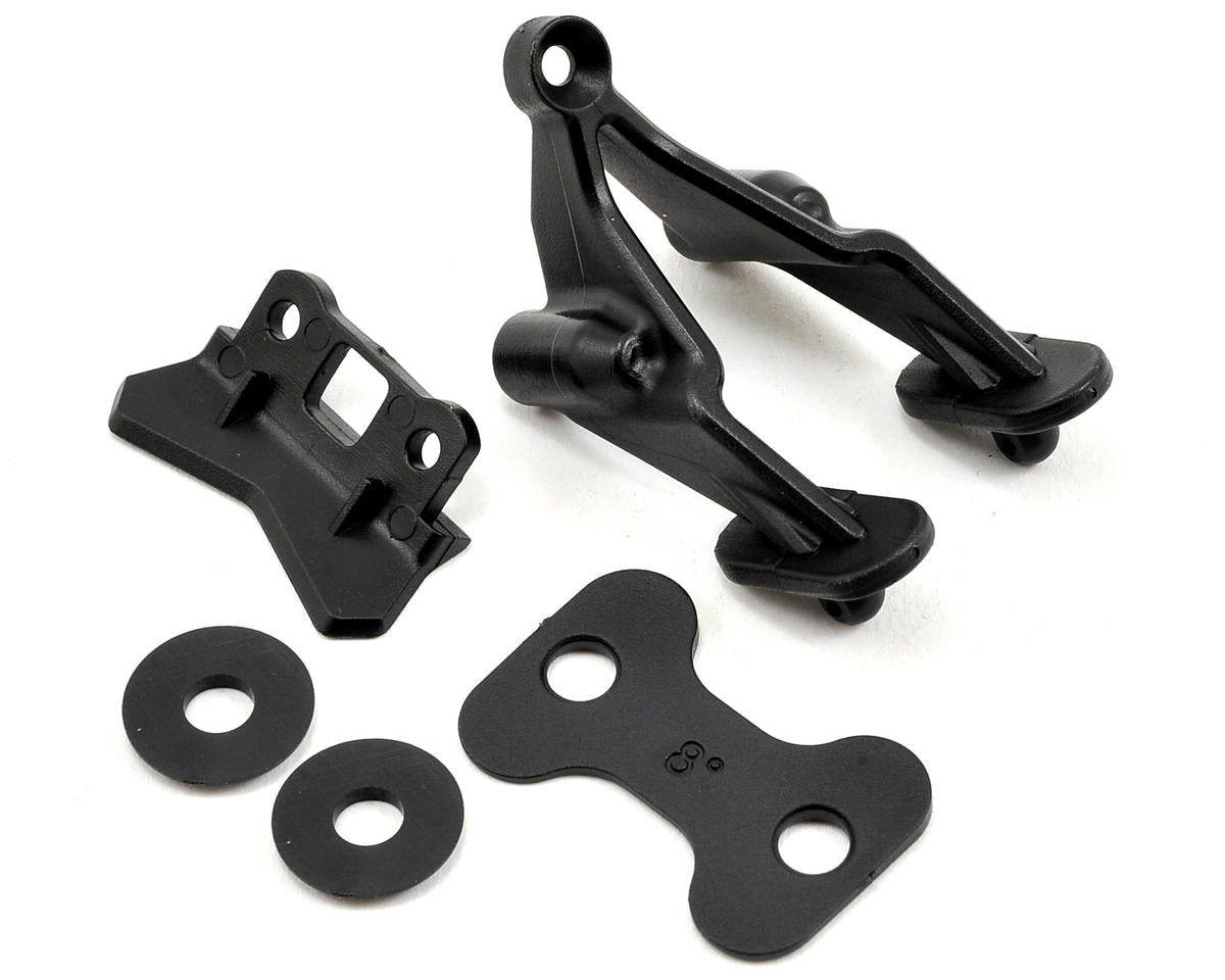 TLR231035 TLR Wing Stay Set, Rear Bumper, 22 3.0 Losi