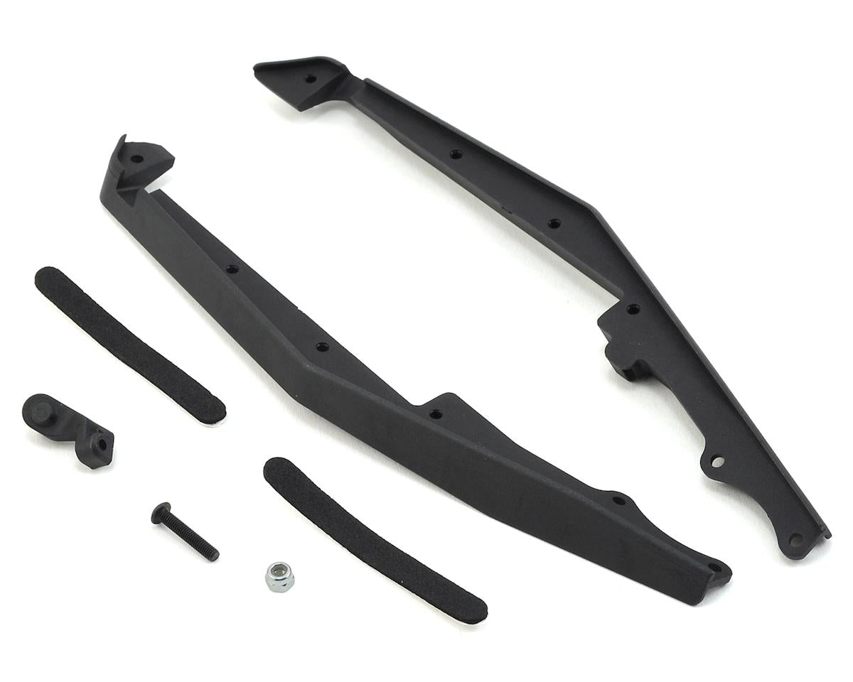 TLR231071 TLR Mud Guard Set, Stiffezel inc Fan Mount, 22 4.0, Final Clearance Losi