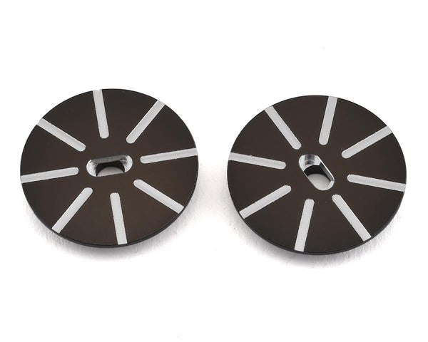 TLR232084 TLR Grooved Slipper Plates, SHDS, 2pcs, 22 5.0 DC Elite