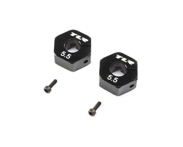 TLR232114 TLR Wheel Hex, 12mm x 5.5mm, 2pcs, TLR2930