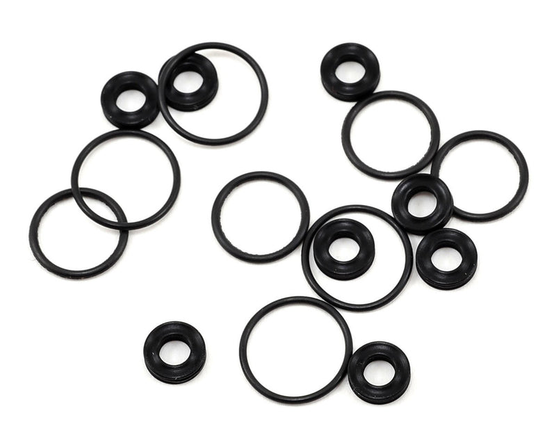 TLR233005 TLR Seal Set, X-Rings, Shock Cap O-Rings, 22 5.0 DC Elite