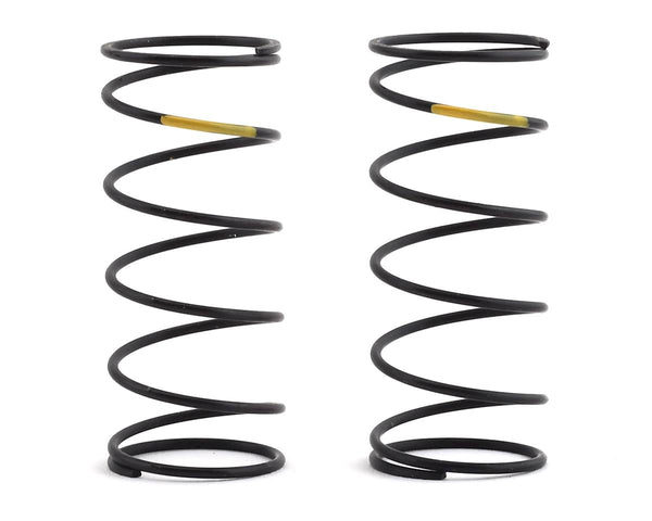 TLR233053 TLR Yellow Front Springs, Low Frequency, 12mm, 2pcs, 22X-4