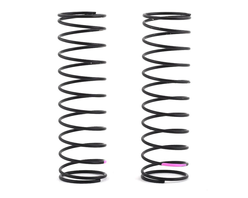 TLR233058 TLR Pink Rear Springs, Low Frequency, 12mm, 2pcs, 22X-4