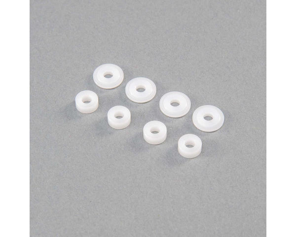 TLR233061 TLR Shock Seal Bushings, Machined, G3 V2, 4pcs, 22X-4