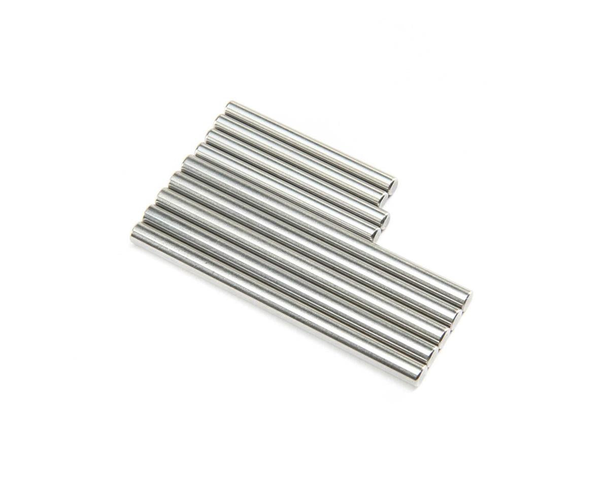 TLR234124 TLR Hinge Pin Set, Polished, 22X-4 Losi