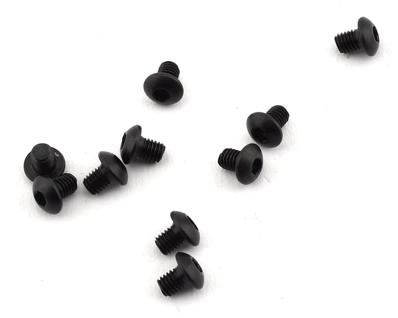 TLR235015 TLR Button Head Screws, M3 x 4mm, 10pcs, 22 5.0, 22X-4