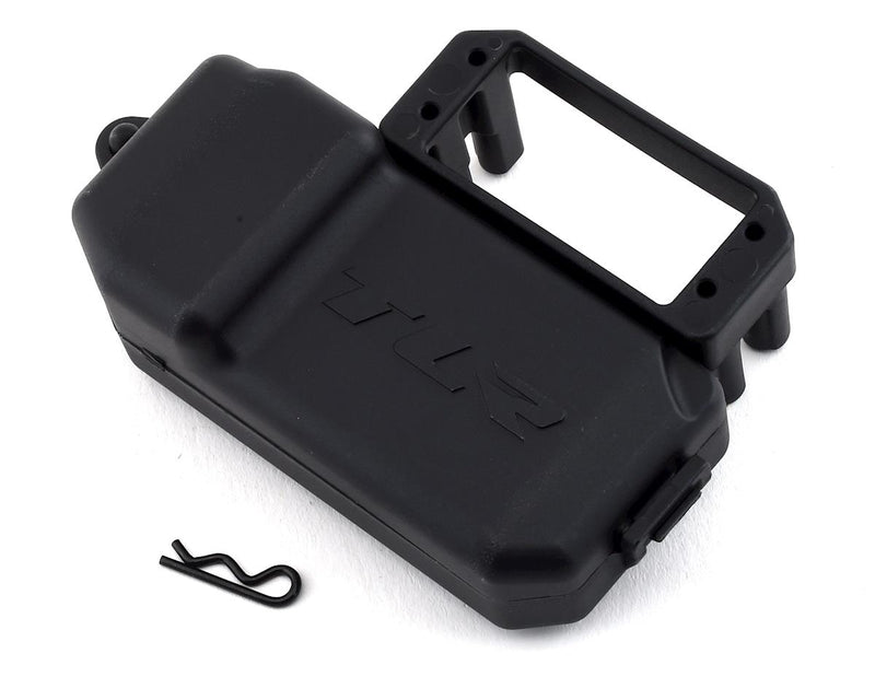 TLR241035 TLR Servo Mount, Battery Box, 8X Elite