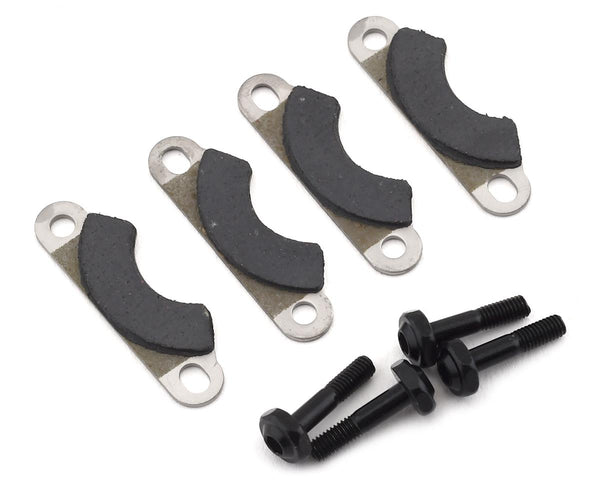 TLR241043 TLR Brake Pads and Screws, 4pcs, 8X Elite