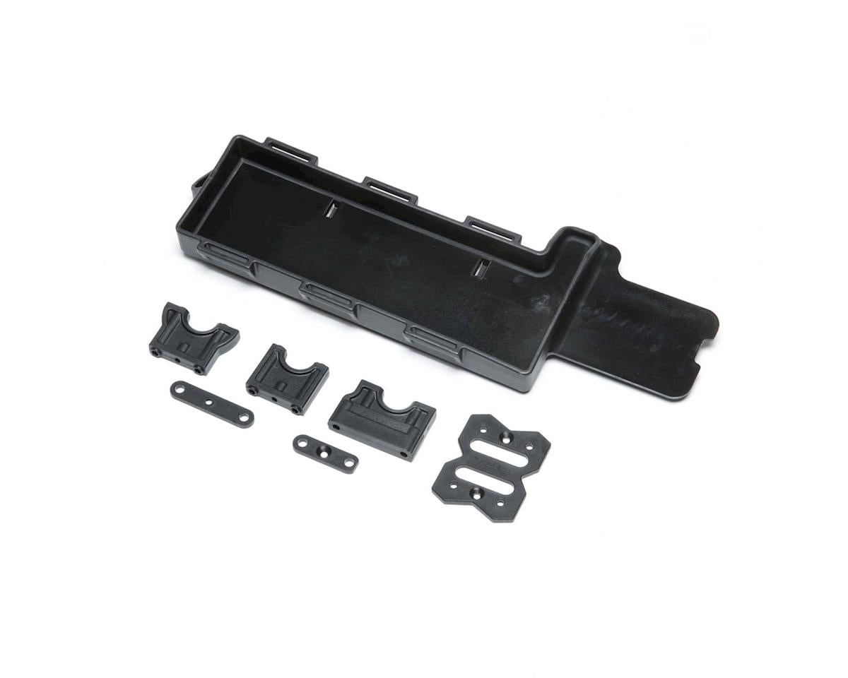 TLR241066 TLR Battery Tray, Center Diff Mount, 8XT Losi