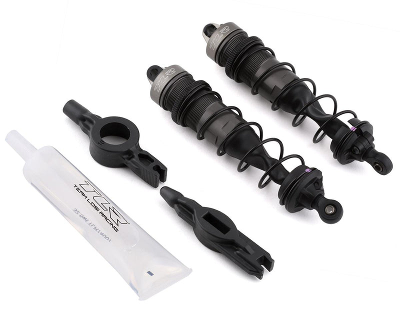 TLR243048 TLR 110mm Assembled Front Shock Set, 8X