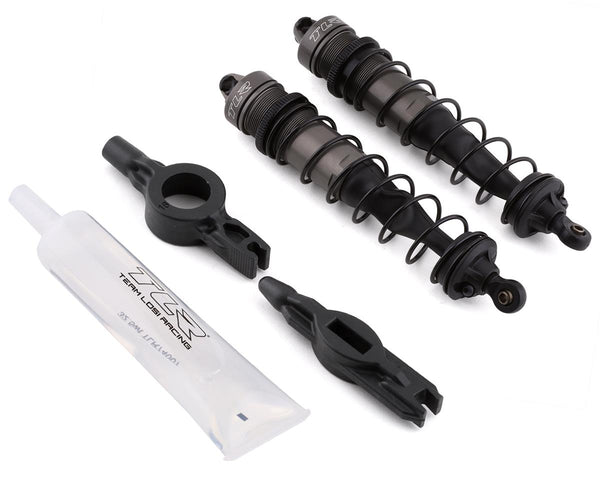 TLR243049 TLR 123mm Assembled Rear Shock Set, 8X