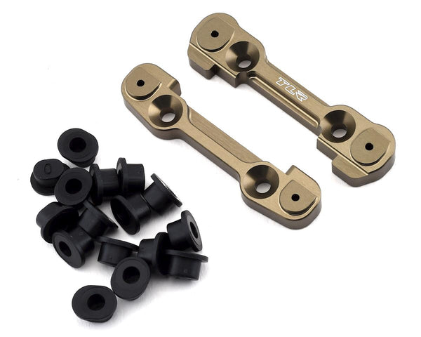 TLR244049 TLR Adjustable Front Hinge Pin Brace with Inserts, 8X Elite