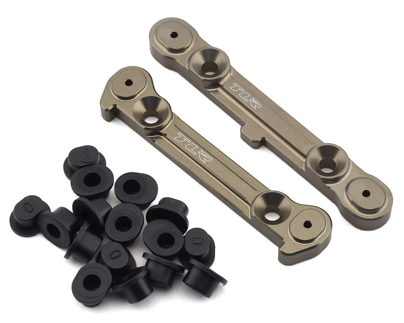 TLR244050 TLR Adjustable Rear Hinge Pin Brace with Inserts, 8X Elite