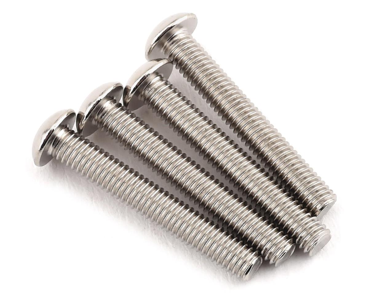 TLR245006 TLR Left Hand Button Head Screws, M3x20mm, 4pcs, 8X Elite Losi