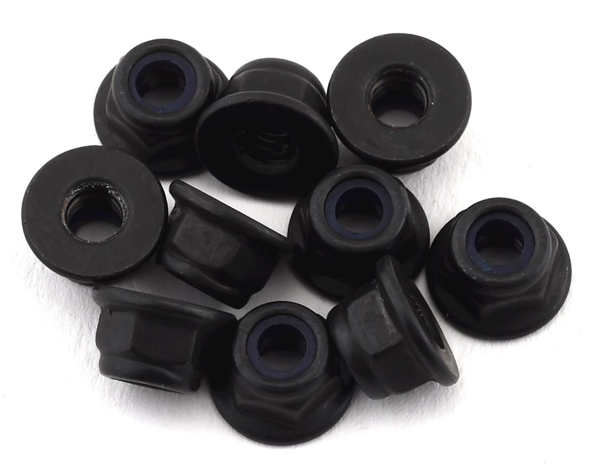 TLR245017 TLR M4 Flanged Lock Nuts, 10pcs, 8X Elite Losi