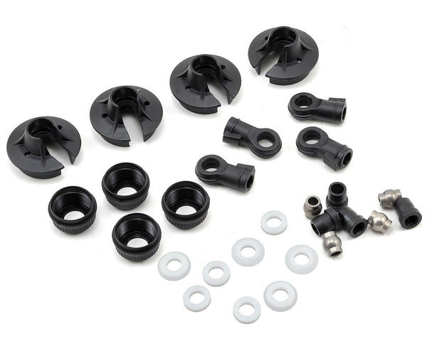 TLR253002 TLR 5IVE-B Shock Plastics & Balls (4) 5B/5T