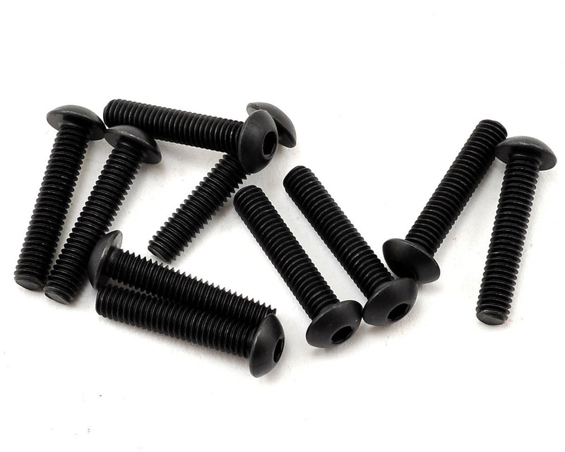 TLR255009 TLR Button Head Screws, M4x20mm (10)