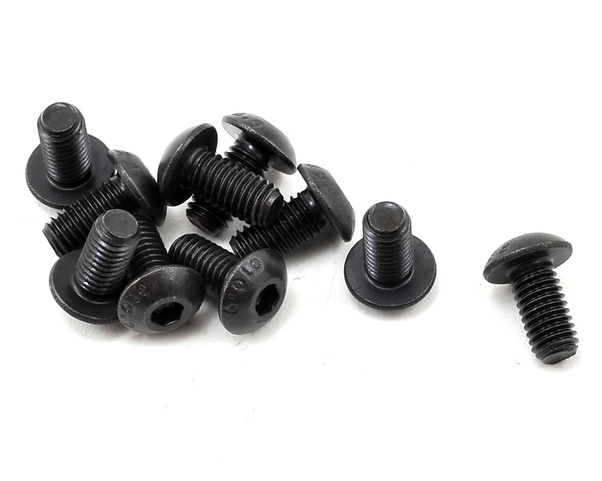 TLR255017 TLR Button Head Screws, M5x10mm (10) Losi