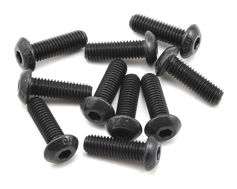 TLR255018 TLR Button Head Screws, M5x16mm (10)