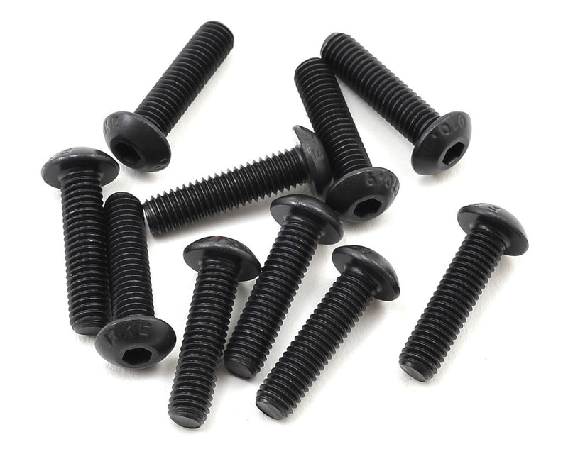 TLR255019 TLR Button Head Screws, M5x20mm (10)