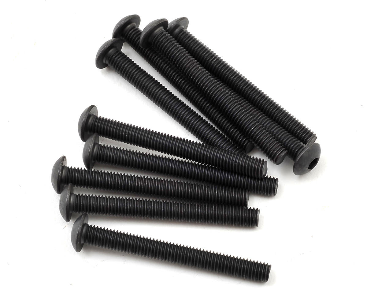 TLR255021 TLR Button Head Screws, M5x45mm (10) Losi