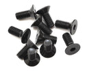 TLR255026 TLR Flat Head Screws, M5x12mm (10) Losi