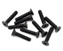 TLR255029 TLR Flat Head Screws, M5x25mm (10) Losi