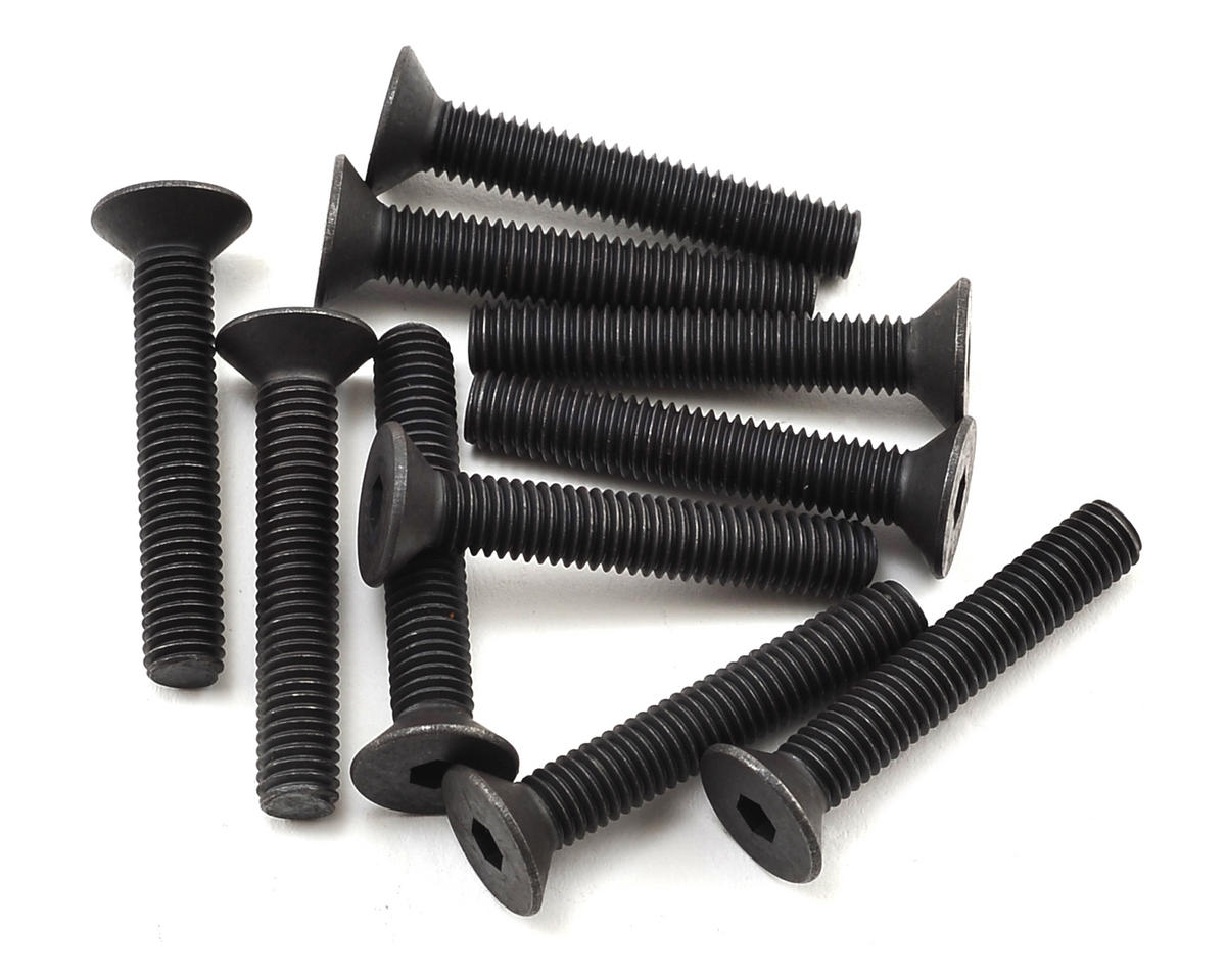 TLR255030 TLR Flat Head Screws, M5x30mm (10) Losi