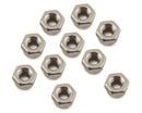 TLR256005 TLR Nylock Nut, M4, 10pcs, 8X Elite Losi