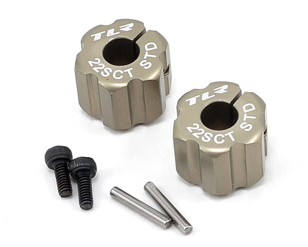 TLR2933 TLR Rear Hex, Standard Width, Aluminum 22SCT