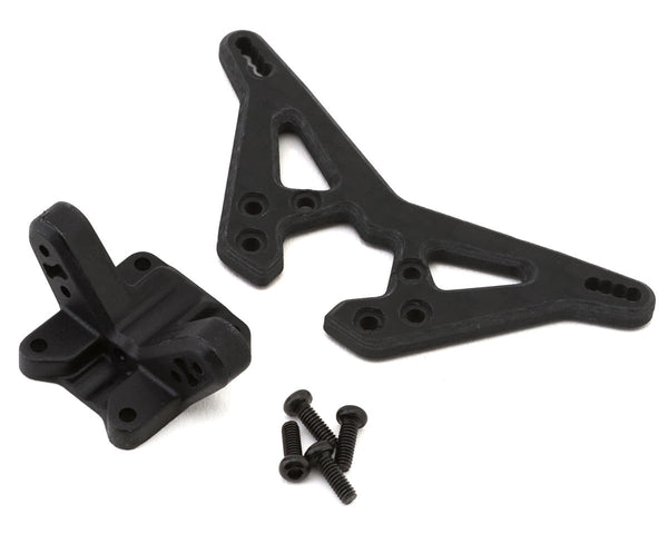 TLR314000 TLR Carbon Rear Shock Tower, Mini-B