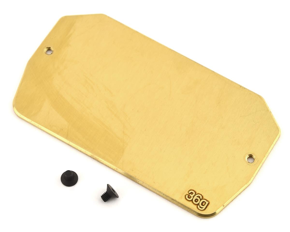 TLR331039 TLR Brass Electronics Mounting Plate, 34g, 22 5.0 Losi