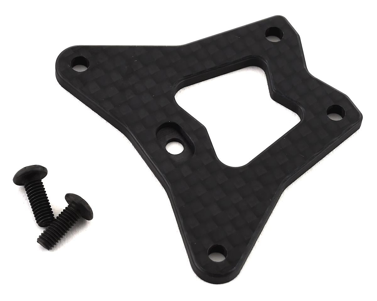 TLR331049 TLR Carbon Front Steering / Gearbox Brace, 22X-4, Clearance Losi