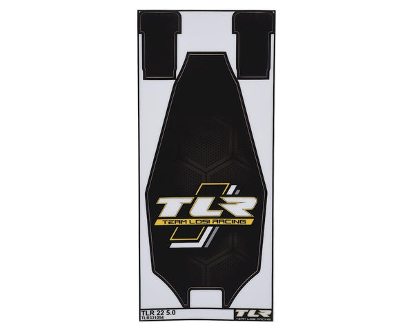 TLR331054 TLR 22 5.0 Chassis Protective Tape, Printed, Precut