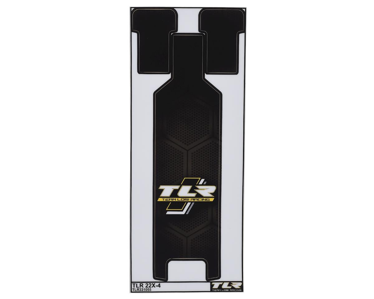 TLR331055 TLR 22X-4 Chassis Protective Tape, Printed, Precut Losi