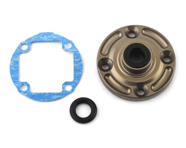 TLR332077 TLR Aluminum Diff Cover, G2 Gear Diff, 22